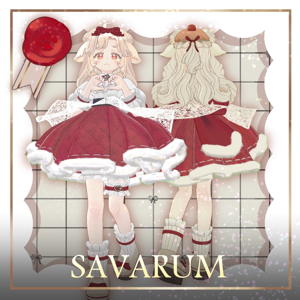 SALE!【キプフェル・サバラム・みみのこ対応】Creamelotte【まめふれんず】