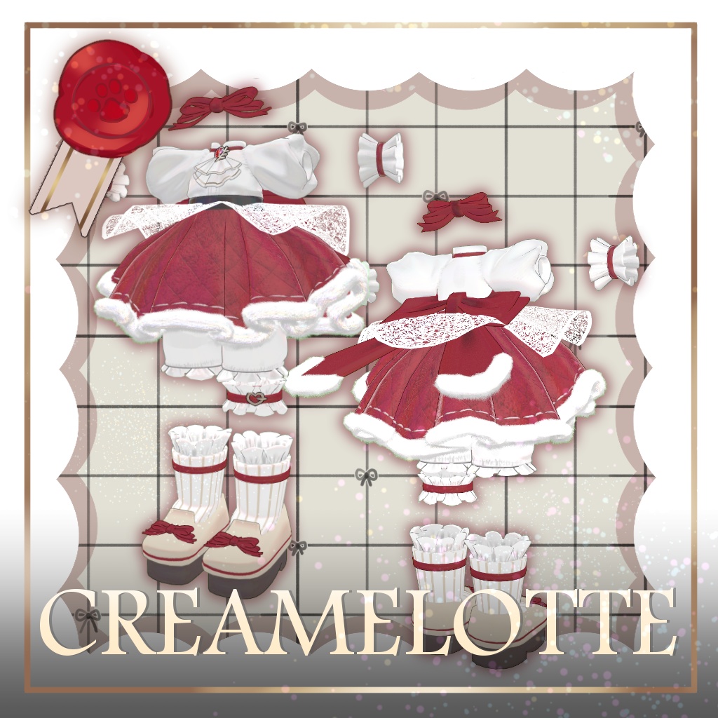 SALE!【キプフェル・サバラム・みみのこ対応】Creamelotte【まめふれんず】