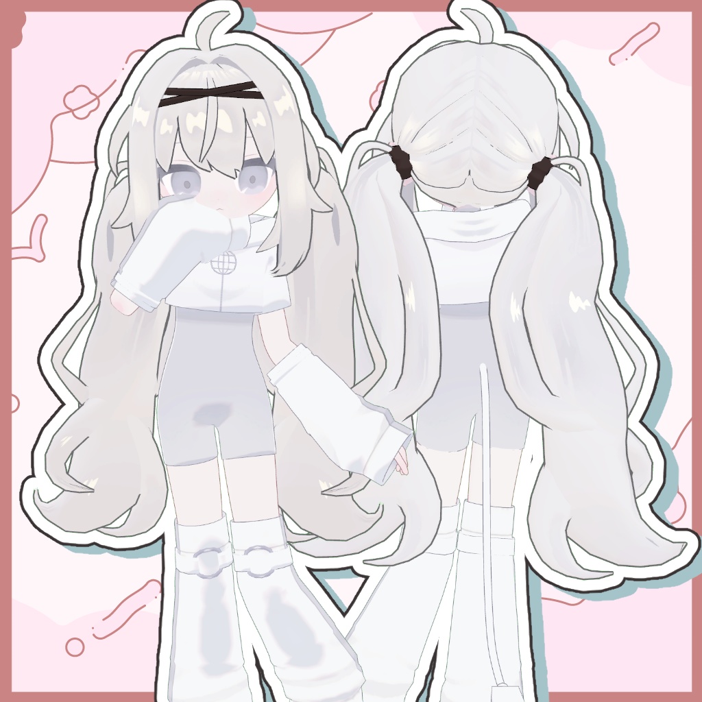 【8アバター対応】ぴゅあツイン【PB・MA設定済】