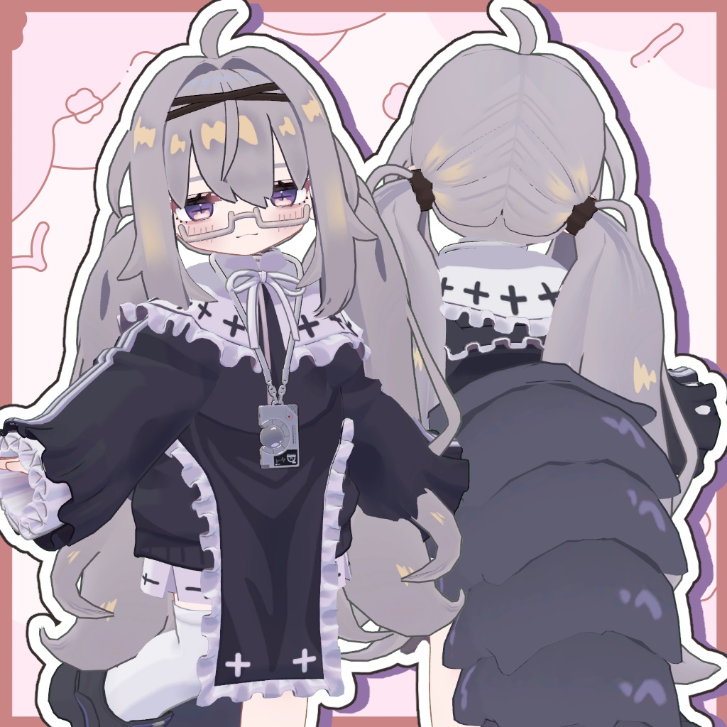 【8アバター対応】ぴゅあツイン【PB・MA設定済】