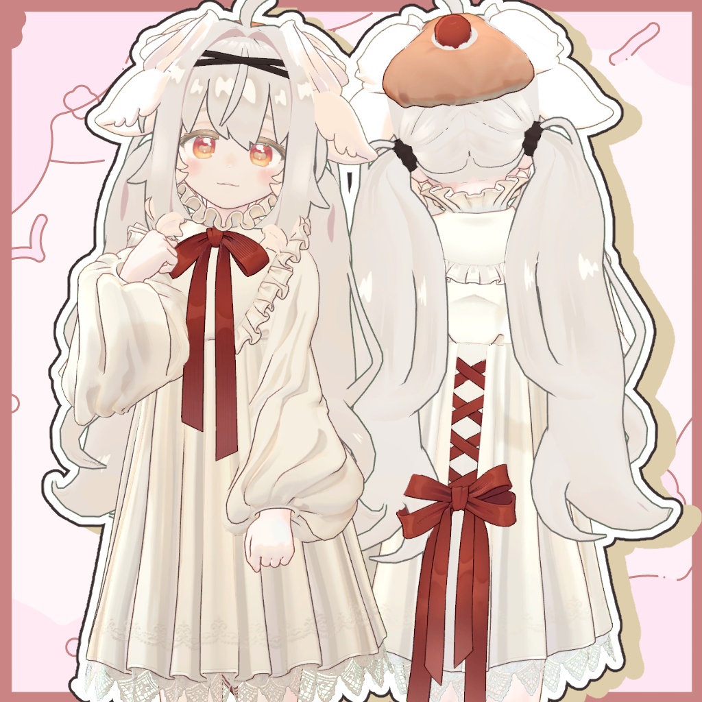 【8アバター対応】ぴゅあツイン【PB・MA設定済】