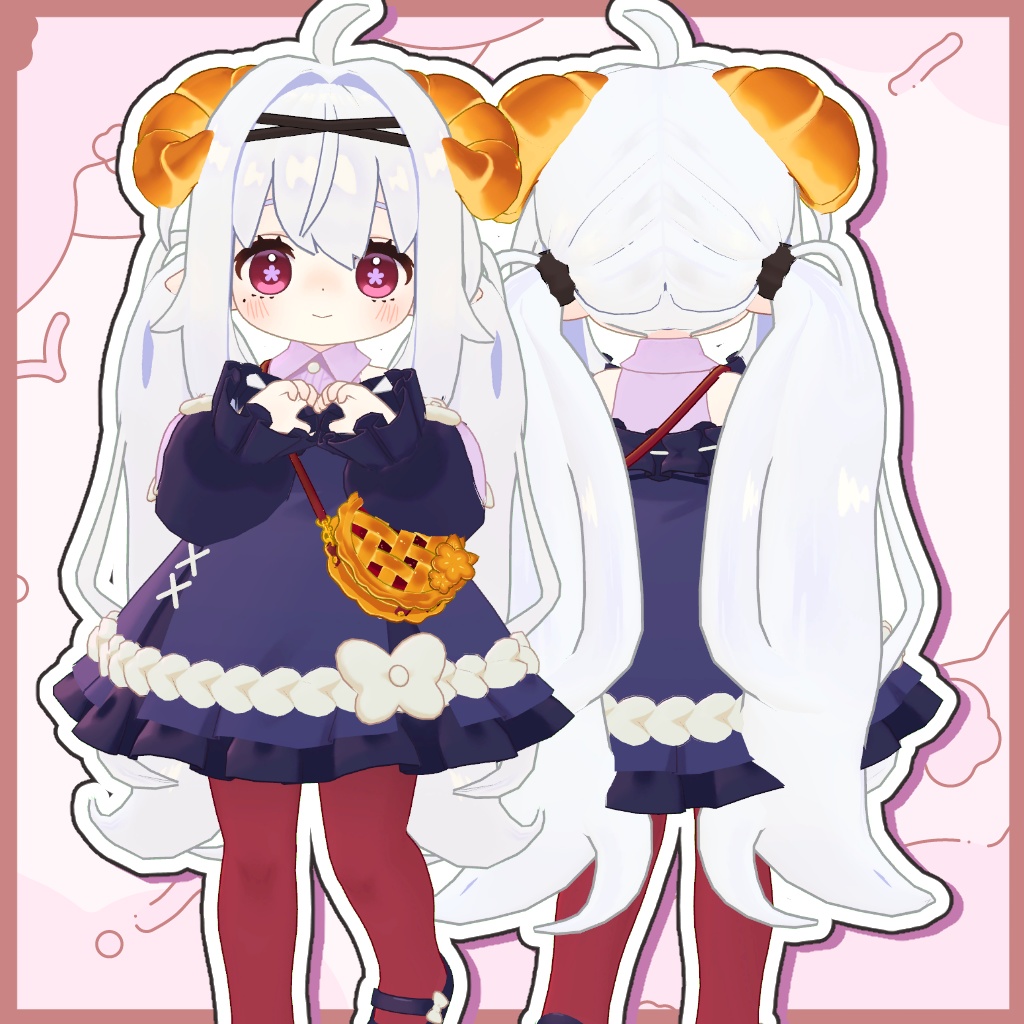 【8アバター対応】ぴゅあツイン【PB・MA設定済】