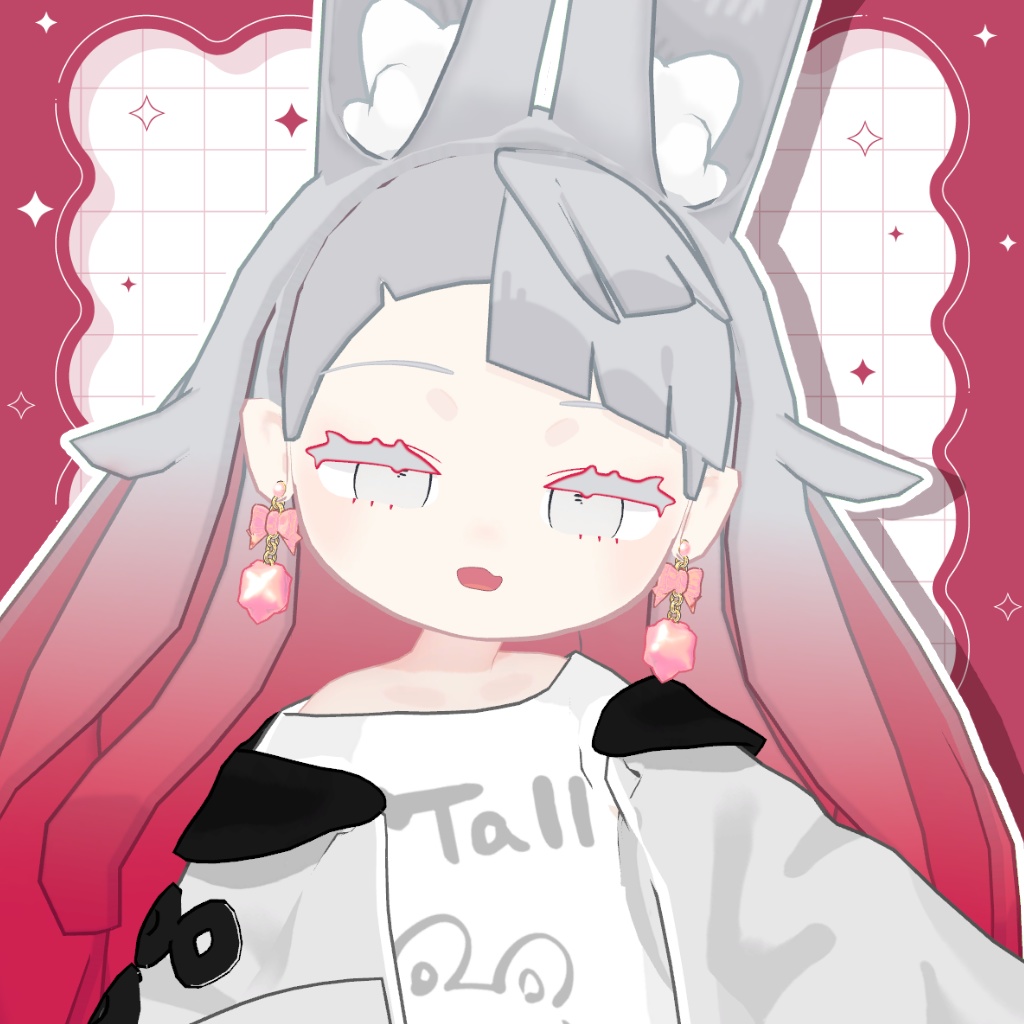 【6アバター対応】こんぺいとうのピアス【PB設定済】