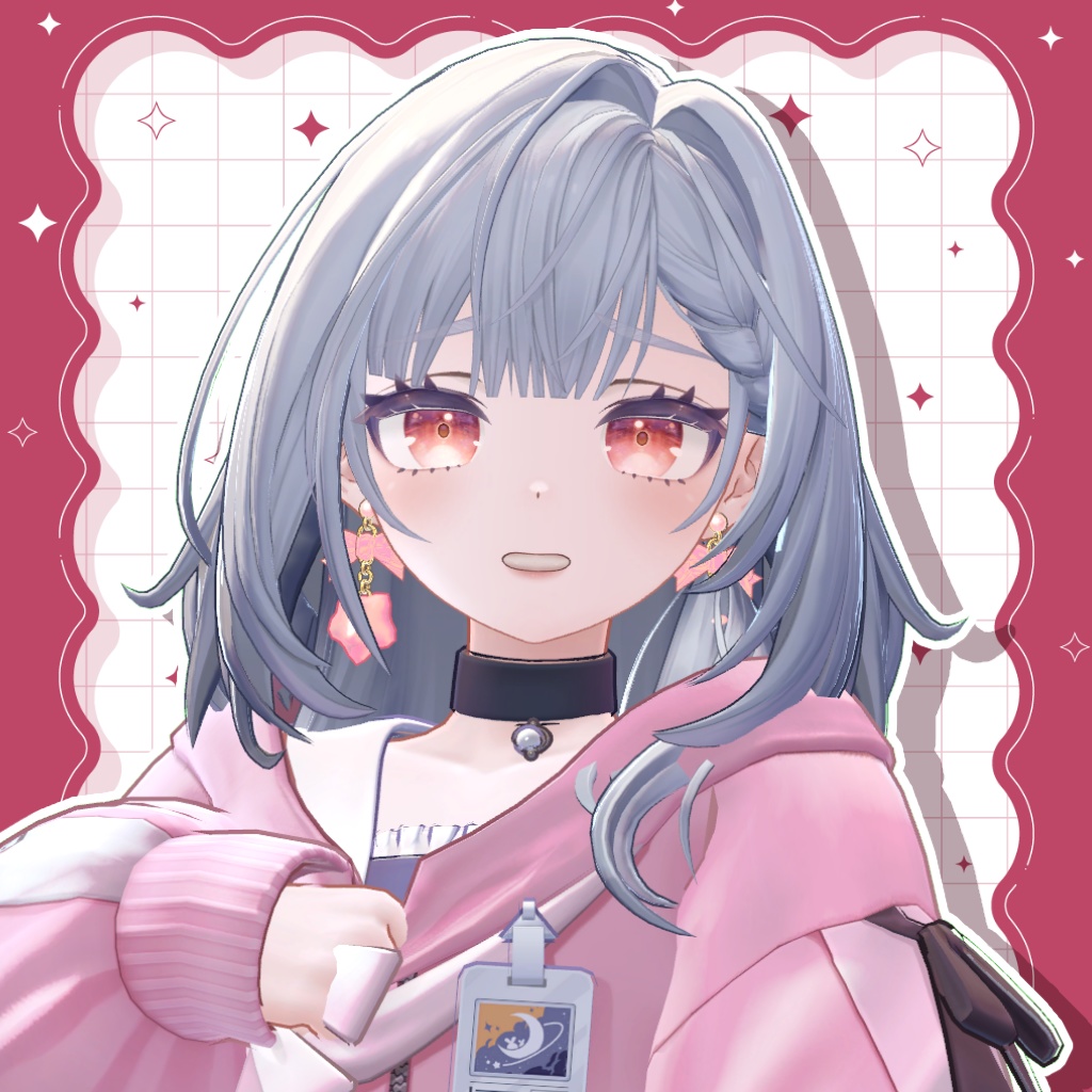 【6アバター対応】こんぺいとうのピアス【PB設定済】