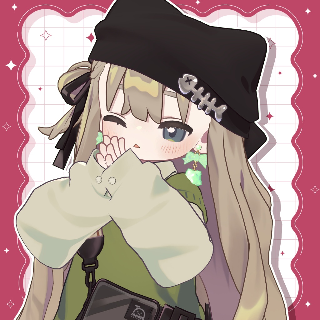 【6アバター対応】こんぺいとうのピアス【PB設定済】