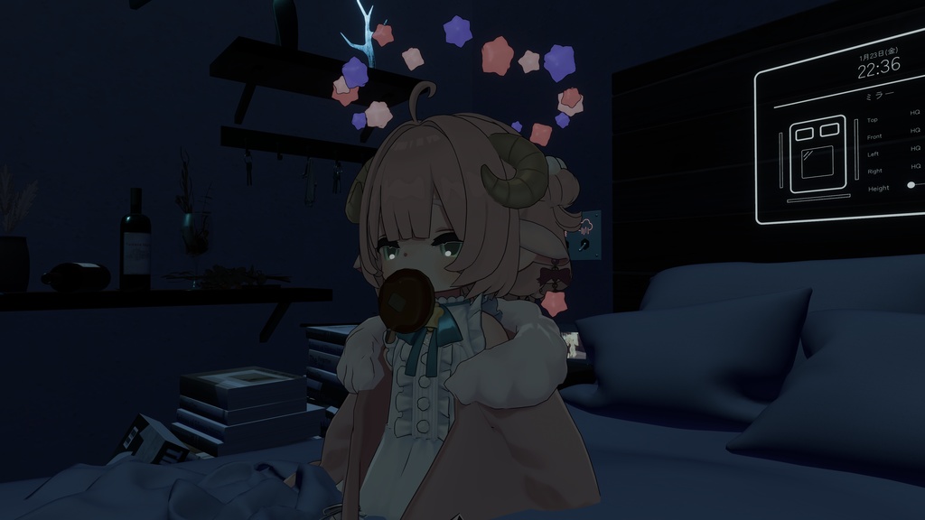 SALE!【キプフェル対応】こんぺいとうのヘイロー【アニメーション設定済】