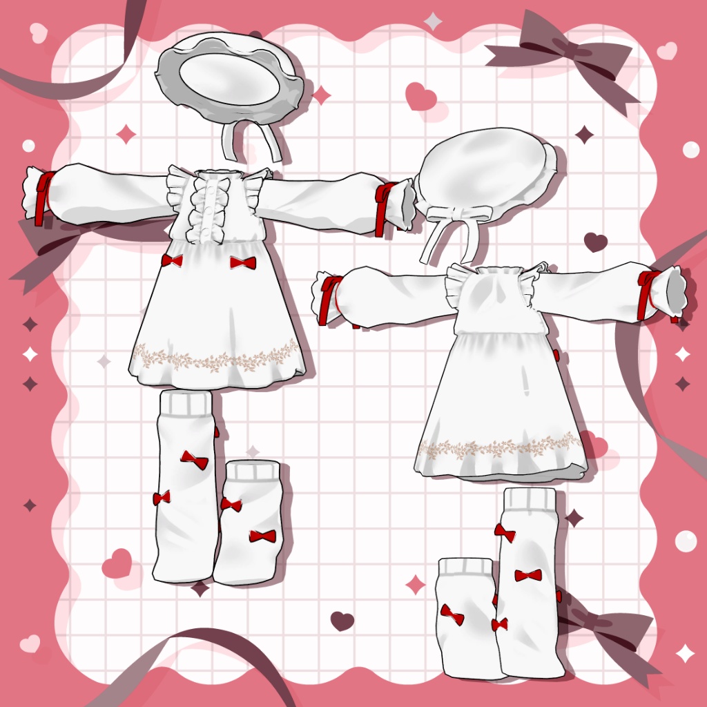 SALE!【3アバター対応】おやすみのしたく【衣装・PB設定済】