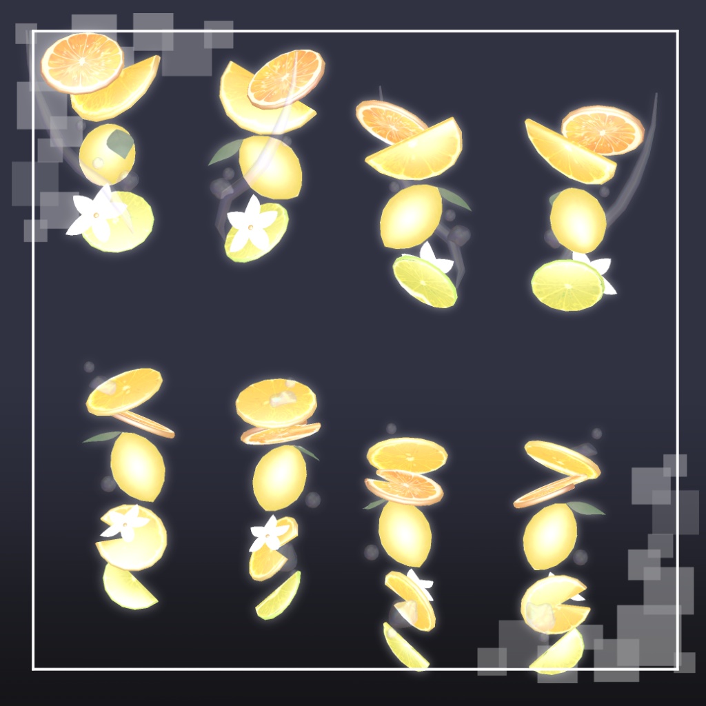 SALE!【4アバター対応】Citrus Leg【Aquaglassコラボコンテンツ】