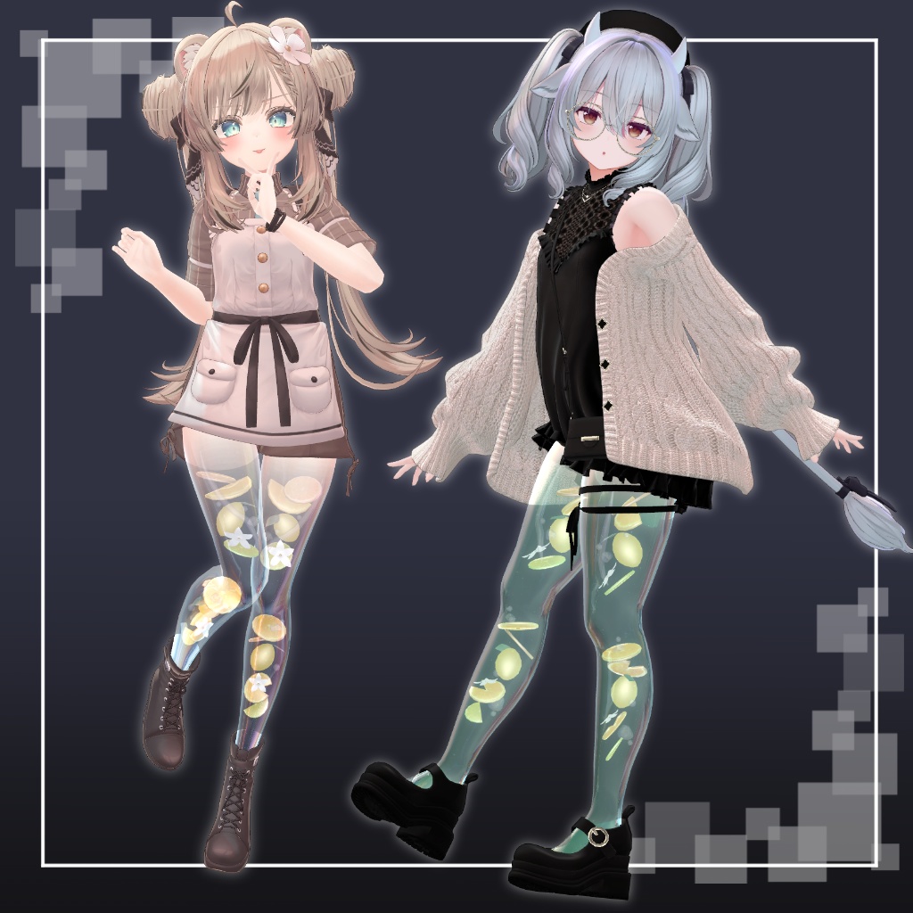 SALE!【4アバター対応】Citrus Leg【Aquaglassコラボコンテンツ】