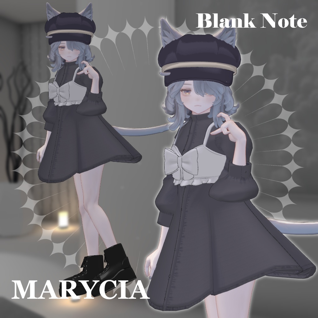 SALE!【14アバター対応衣装】Blank Note【PB・MA設定済】