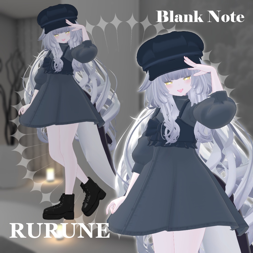 SALE!【14アバター対応衣装】Blank Note【PB・MA設定済】