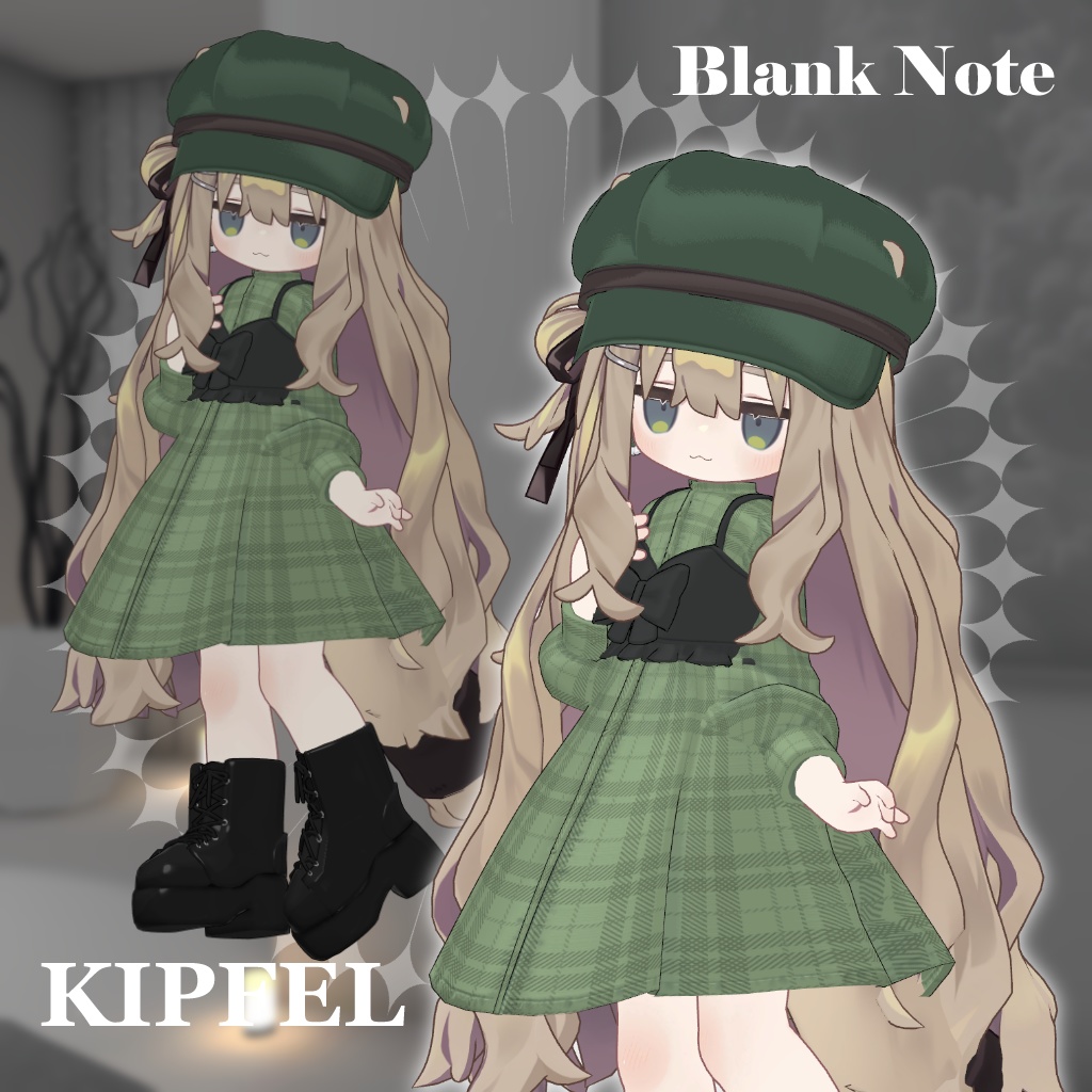 SALE!【14アバター対応衣装】Blank Note【PB・MA設定済】