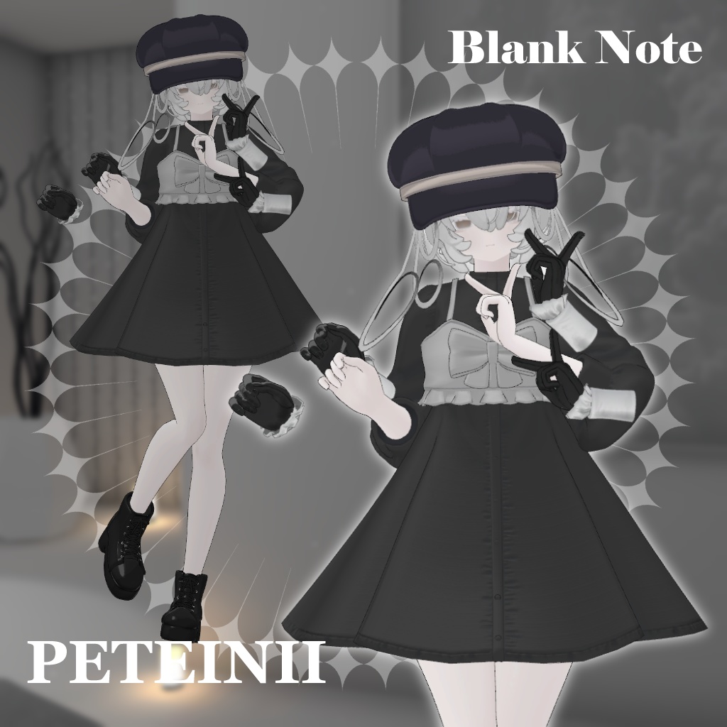 SALE!【14アバター対応衣装】Blank Note【PB・MA設定済】