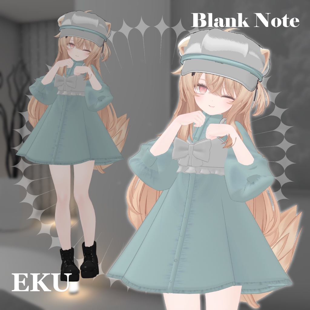 SALE!【14アバター対応衣装】Blank Note【PB・MA設定済】