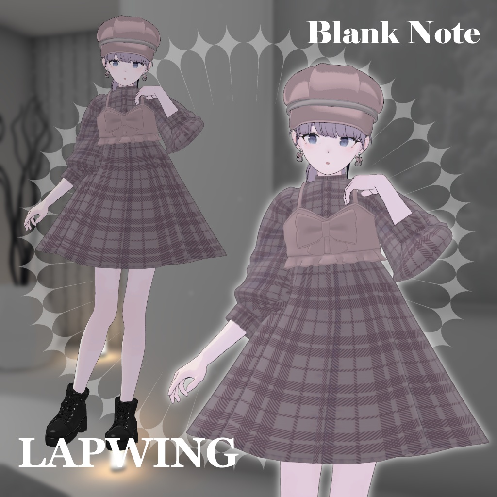 SALE!【14アバター対応衣装】Blank Note【PB・MA設定済】