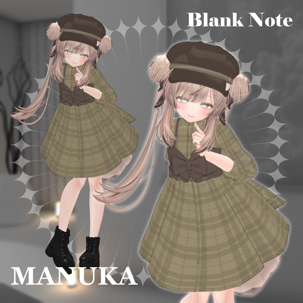 SALE!【14アバター対応衣装】Blank Note【PB・MA設定済】