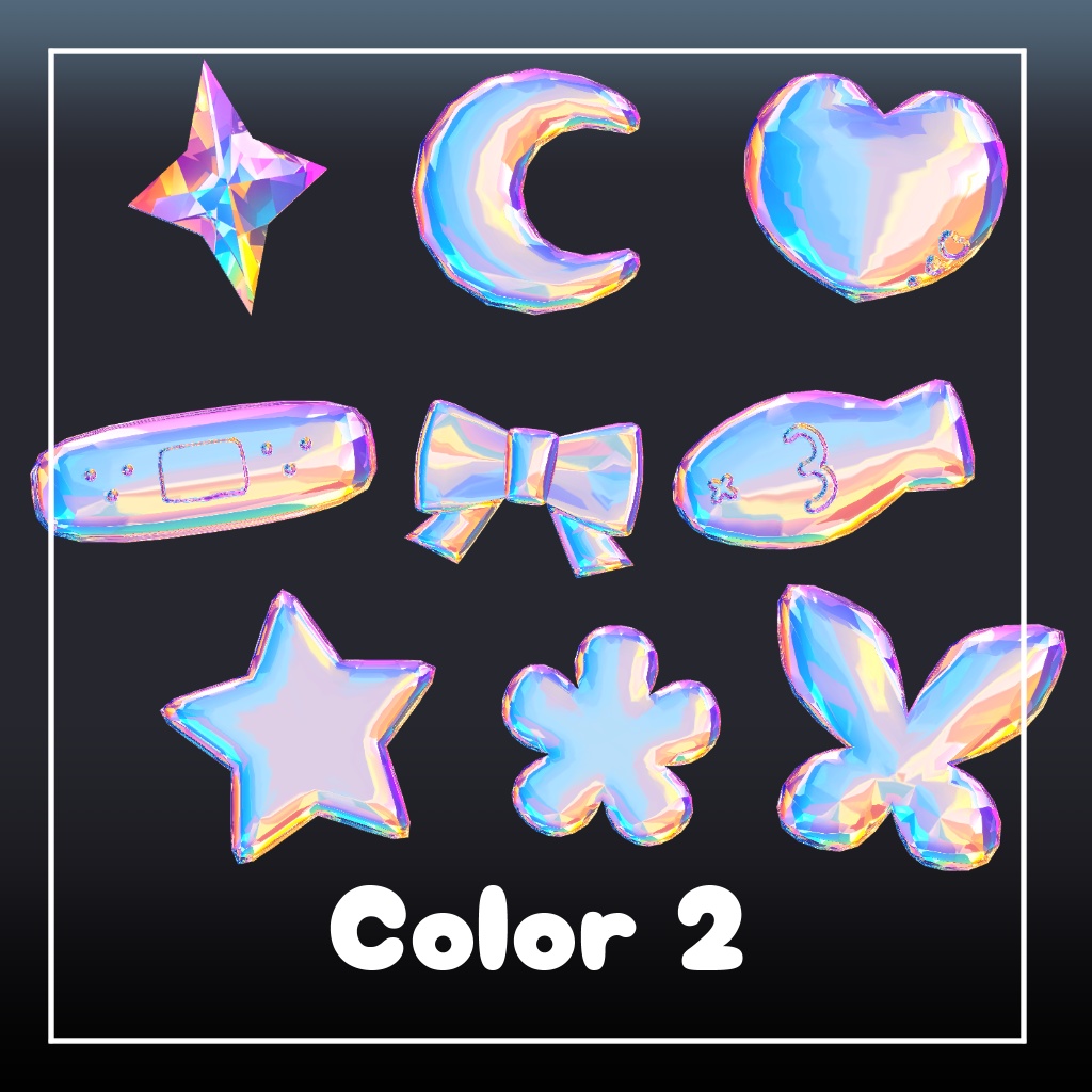 SALE!【FREE・無料あり】ぷにぷにできる!もちぷにシールセット【キプフェル対応】