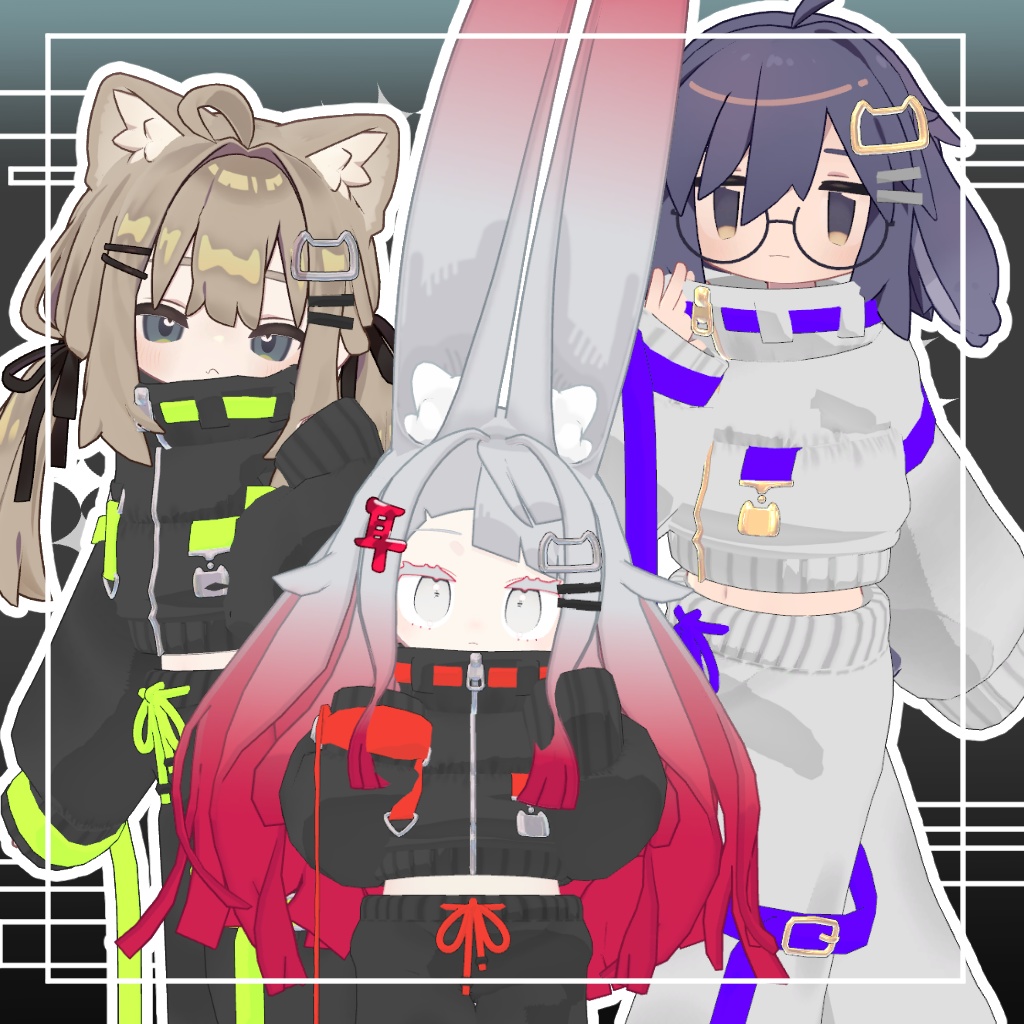 SALE!【5アバター対応】KITTEN TECK【MA・PB設定済】