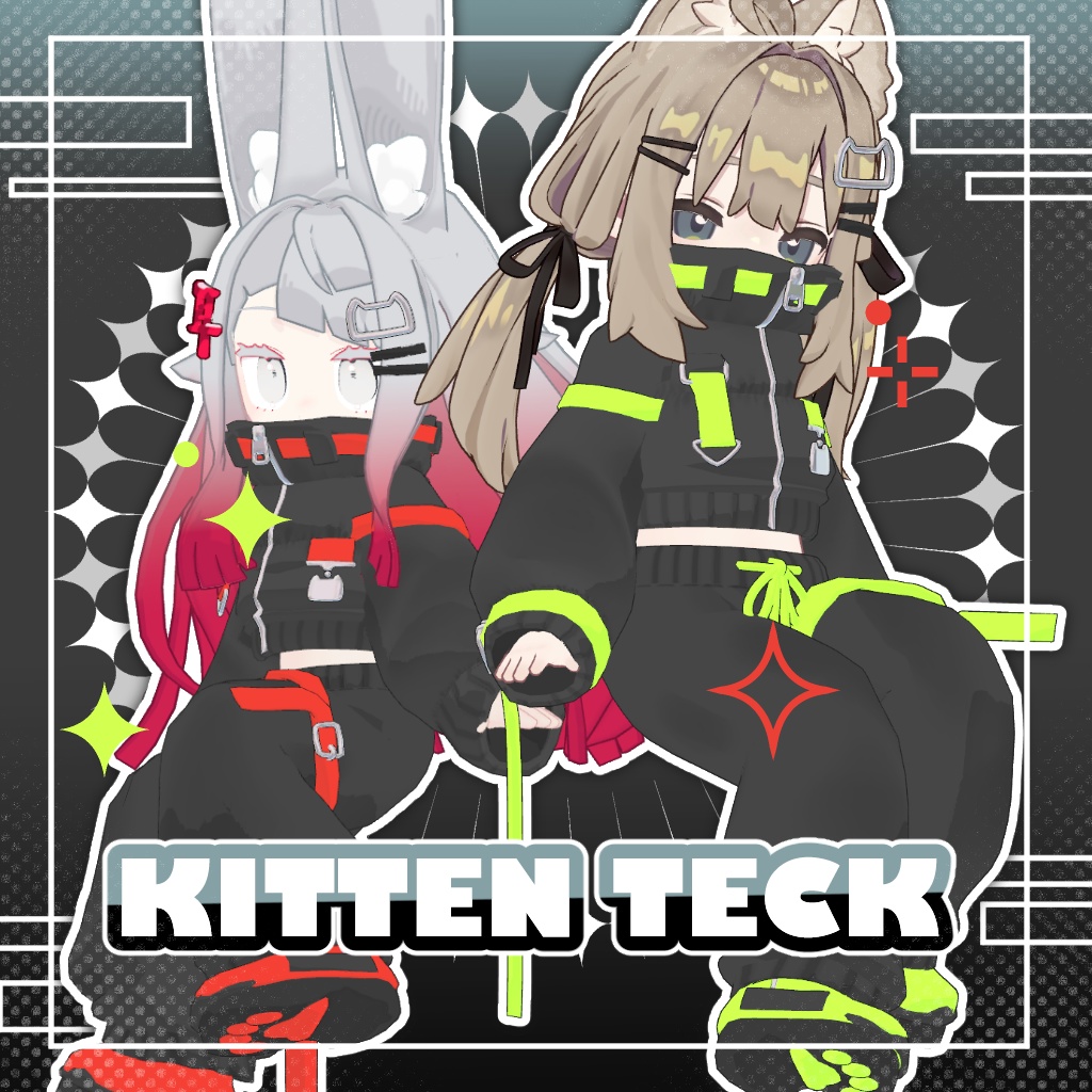 SALE!【5アバター対応】KITTEN TECK【MA・PB設定済】