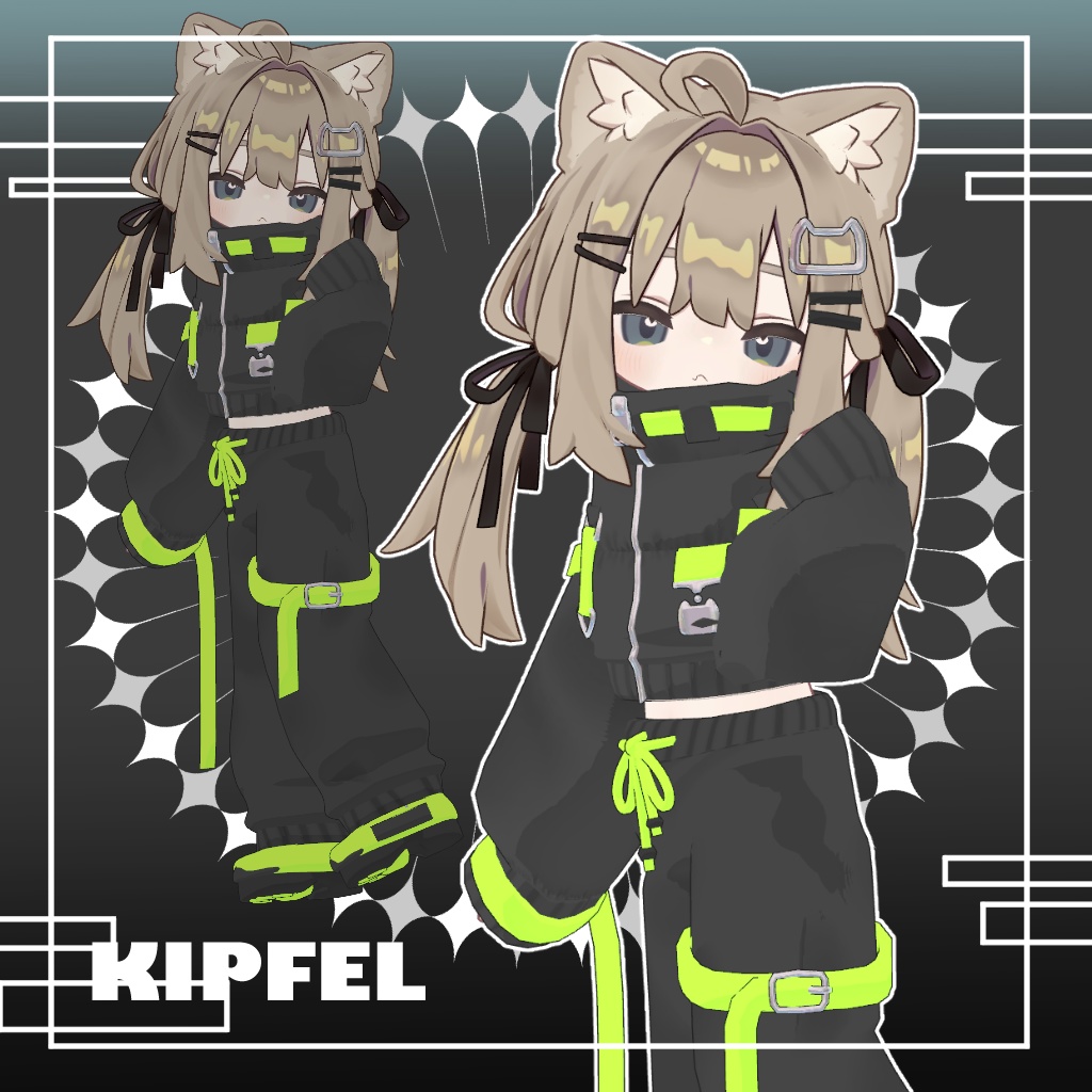 SALE!【5アバター対応】KITTEN TECK【MA・PB設定済】