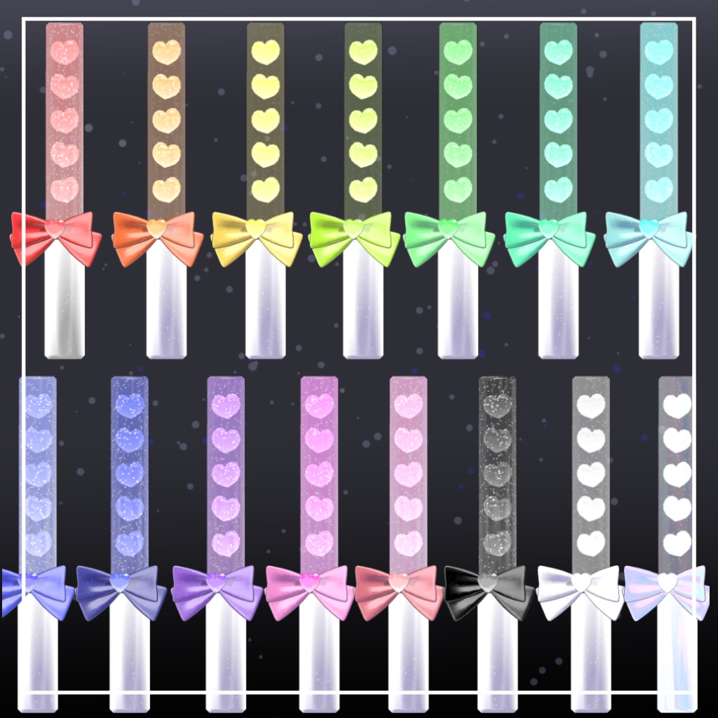 【まめふれんず対応】ペンライト&リングライト【ギミック付き】