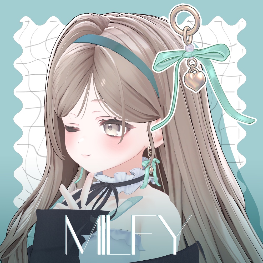 【15アバター対応】BalletCorePierce【PB・MA設定済】