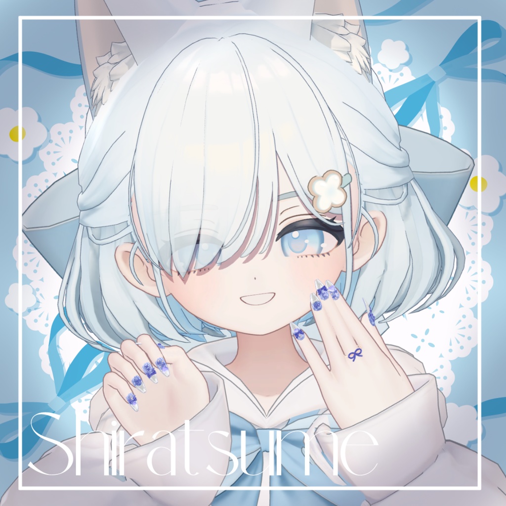 SALE!【14アバター対応】RibbonNailTip【MA設定済】