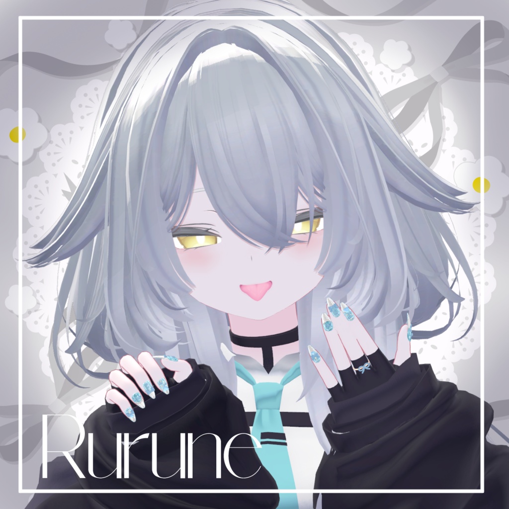 SALE!【14アバター対応】RibbonNailTip【MA設定済】