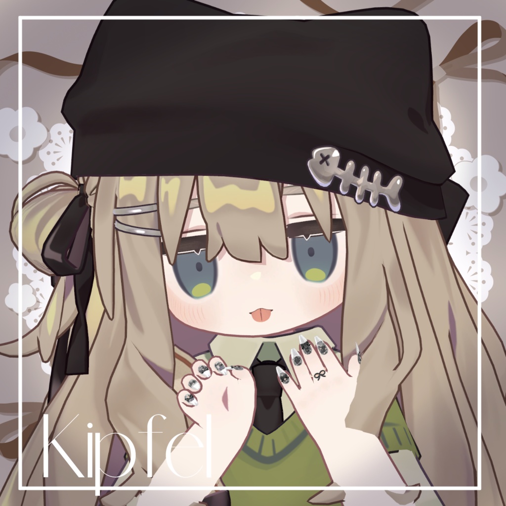 SALE!【14アバター対応】RibbonNailTip【MA設定済】