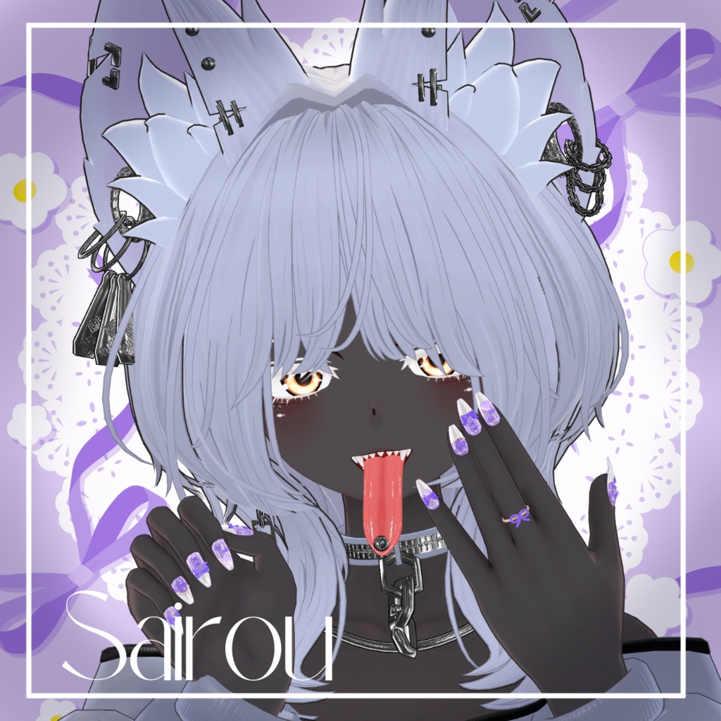 SALE!【14アバター対応】RibbonNailTip【MA設定済】