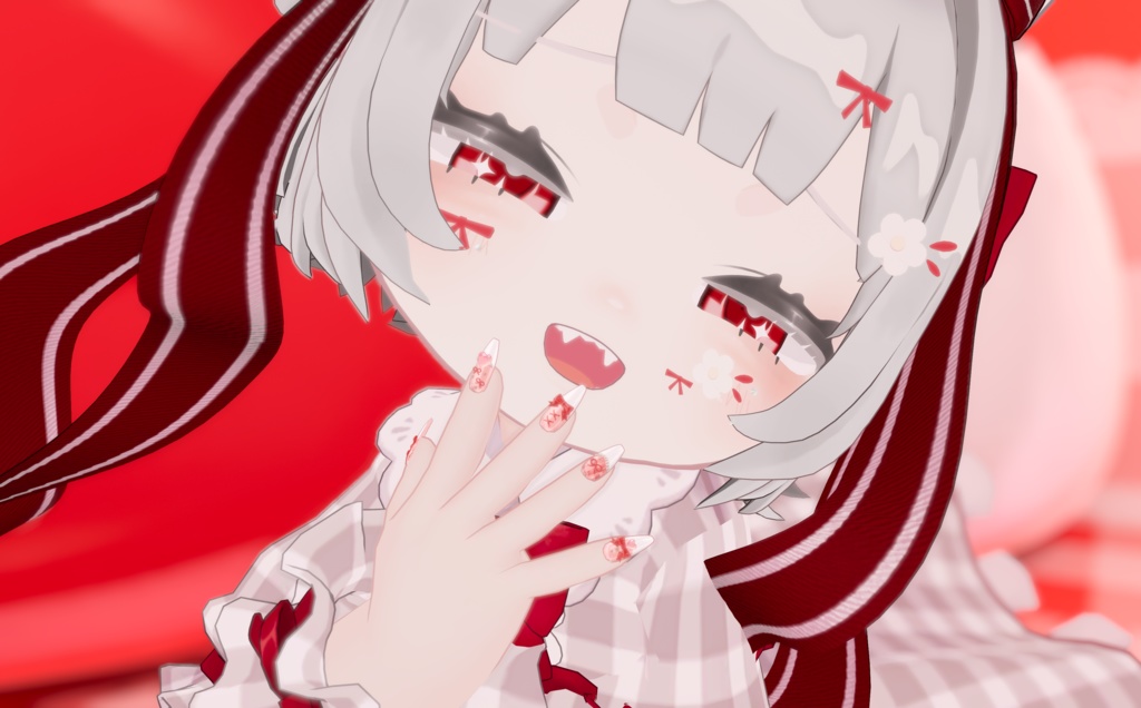 SALE!【14アバター対応】RibbonNailTip【MA設定済】