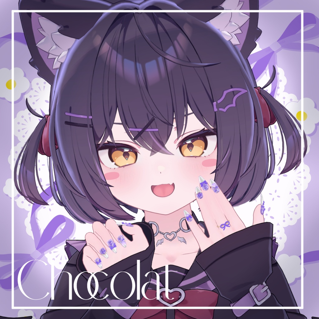 SALE!【14アバター対応】RibbonNailTip【MA設定済】