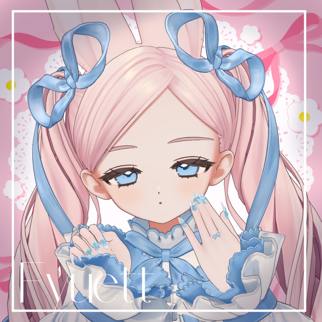 SALE!【14アバター対応】RibbonNailTip【MA設定済】