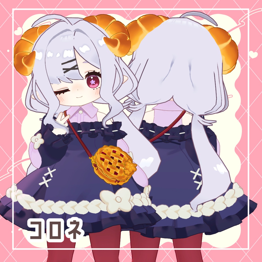 SALE!【9アバター対応】もふくらげヘア【PB・MA設定済】