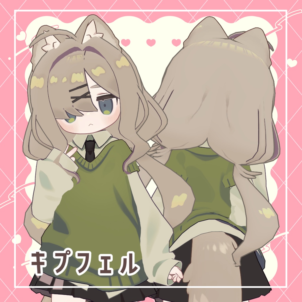 SALE!【9アバター対応】もふくらげヘア【PB・MA設定済】