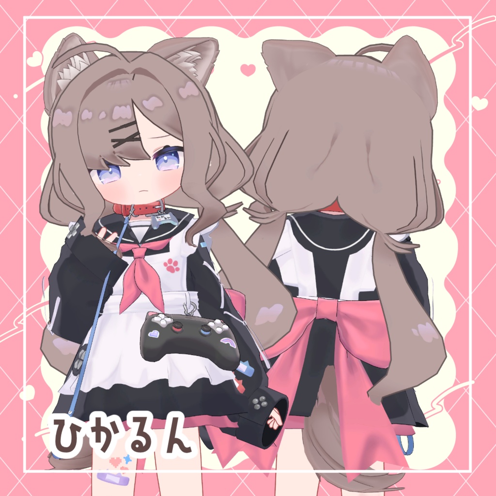 SALE!【9アバター対応】もふくらげヘア【PB・MA設定済】