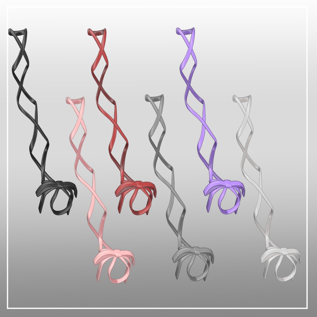 【海咲対応】Misaki Wrapping Tail Ribbon【MA・PB設定済】