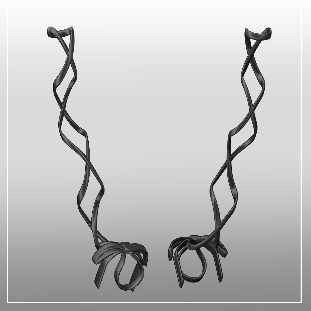 【海咲対応】Misaki Wrapping Tail Ribbon【MA・PB設定済】