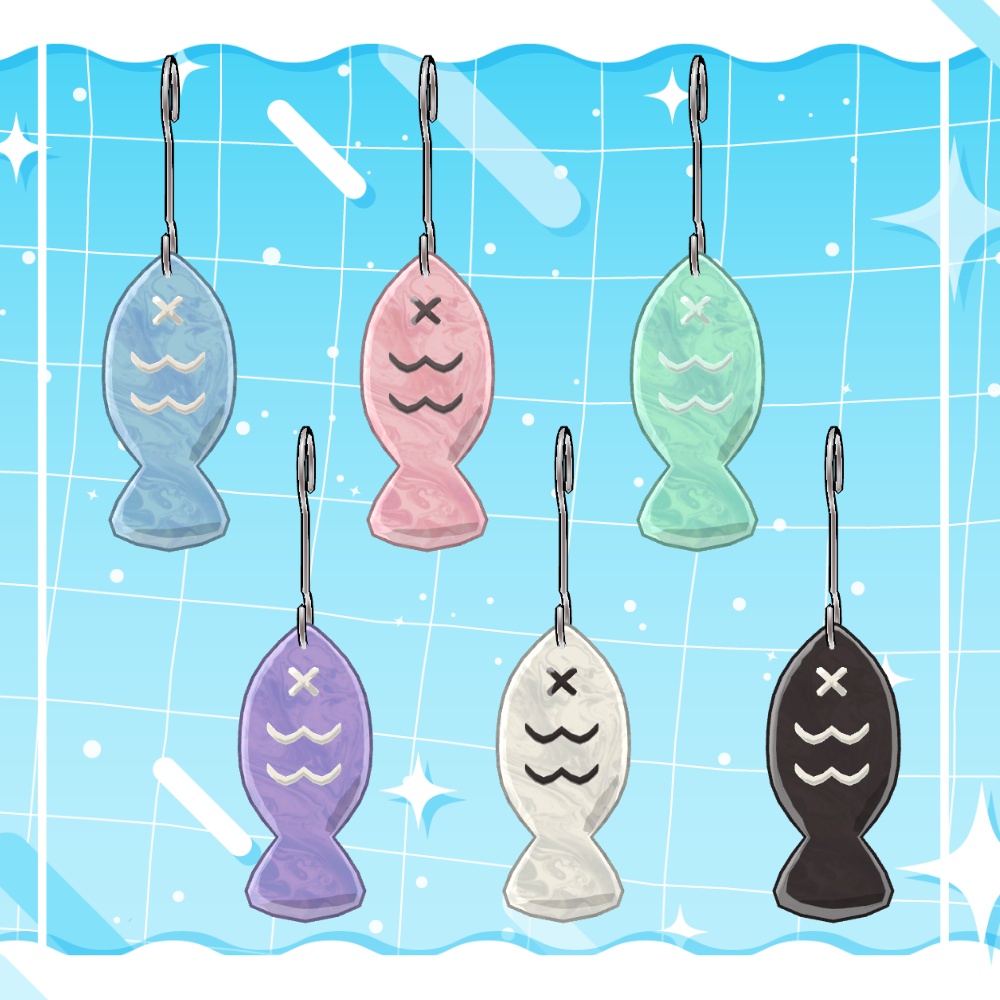 【期間限定無料・Free】おさかなピアス【キプフェル対応】