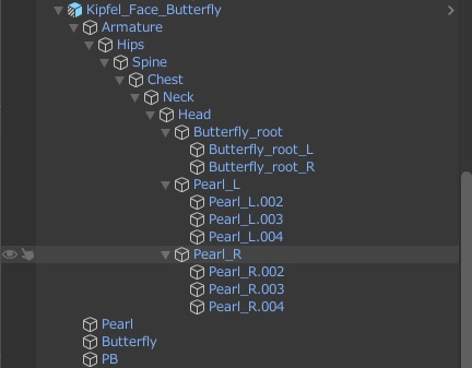 【6アバター対応】Face Butterfly【MA・PB対応】