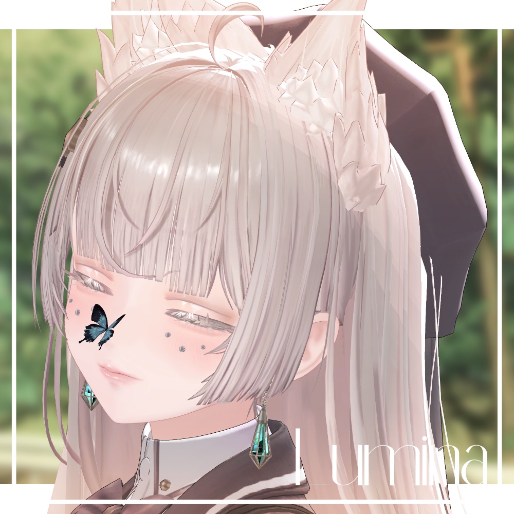 【6アバター対応】Face Butterfly【MA・PB対応】