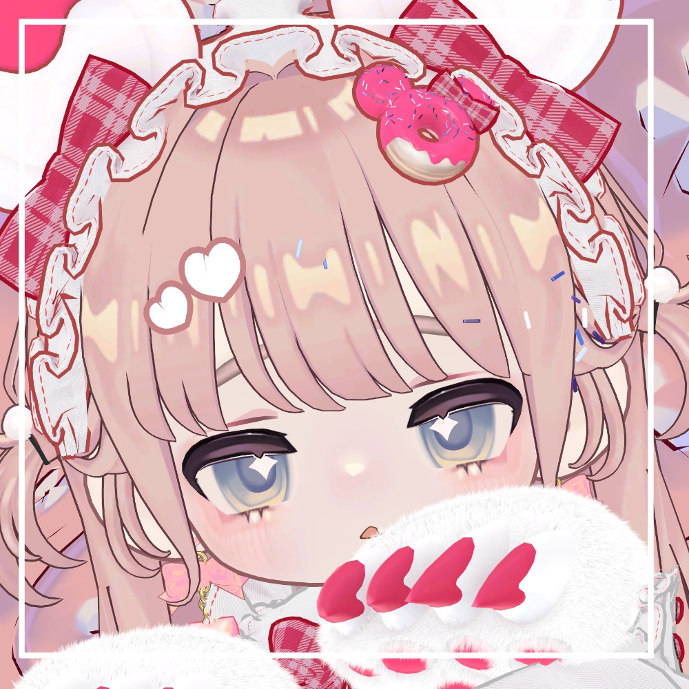 【期間限定無料・FREE】ハイライトのヘアピン【キプフェル対応】