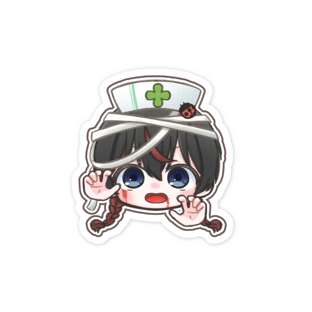 スマホステッカー ハロウィンはせちゃん!!!