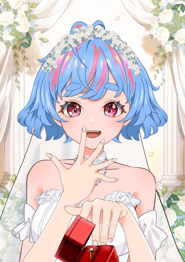 【フリー素材】プロポーズの手