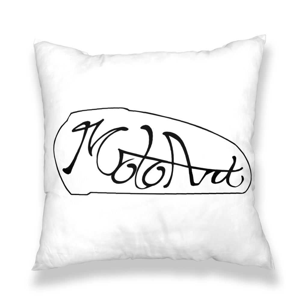 MotoArtクッションカバー(白)