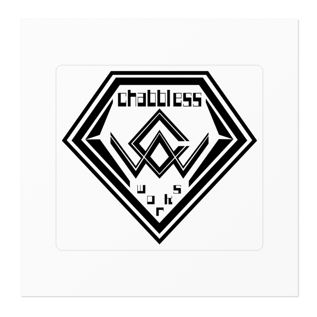 chabbless worksステッカー