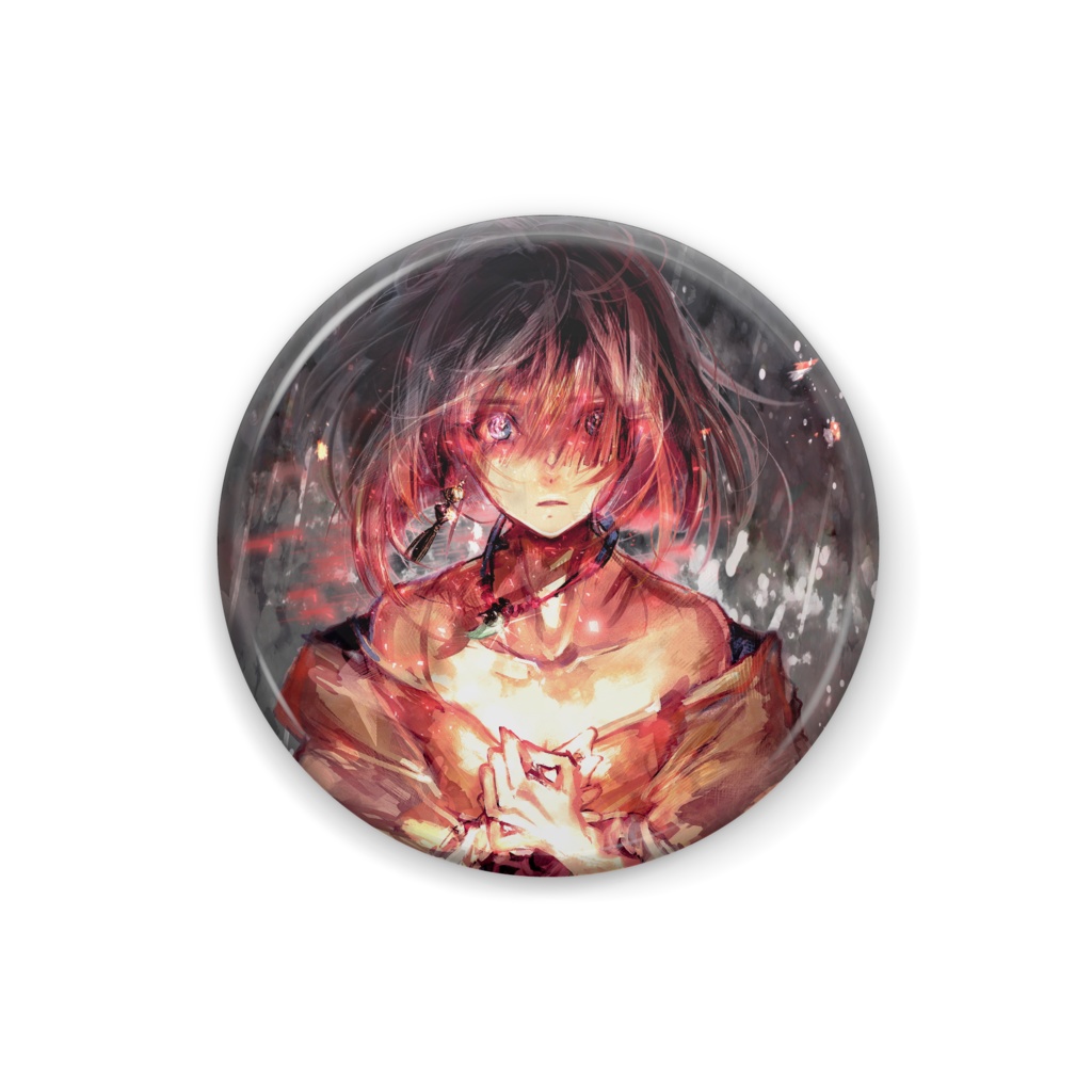 缶バッチver~燈火~