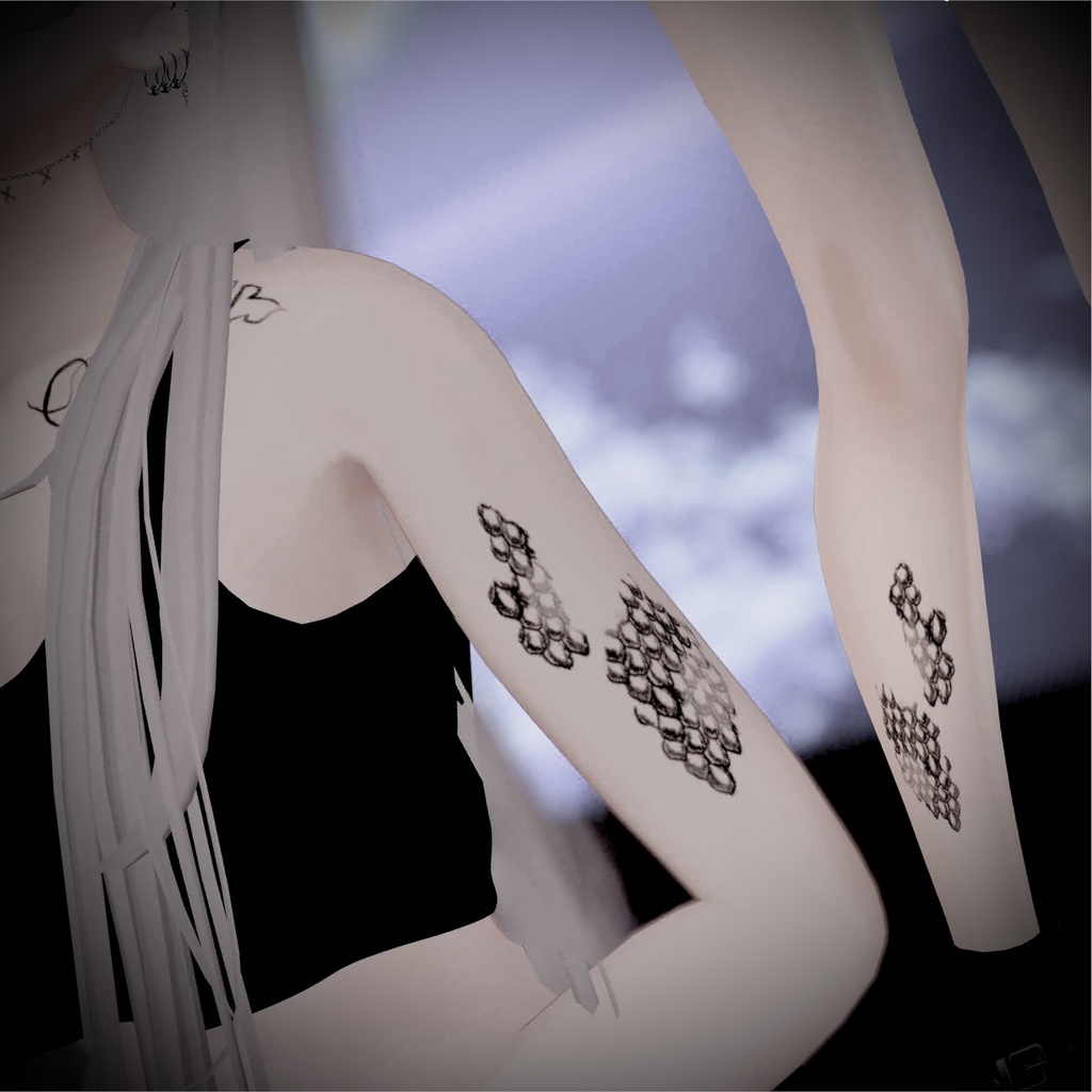 Scales tattoo texture #ateliersuuria