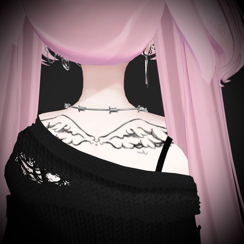 Wing tattoo texture #ateliersuuria