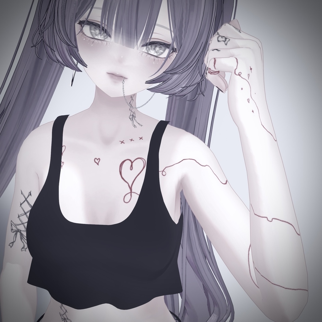 Thread of Fate Body tattoo texture #ateliersuuria